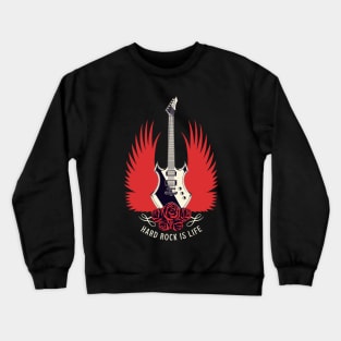 Hard Rock Is Life Crewneck Sweatshirt